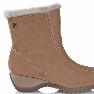 Brilliant® Waterproof Suede Ankle Boot with Trim