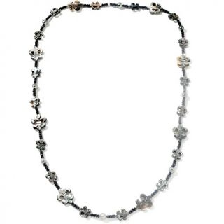  Designs by Turia Bead and Cultured Tahitian Pearl 39 Fleur Necklace