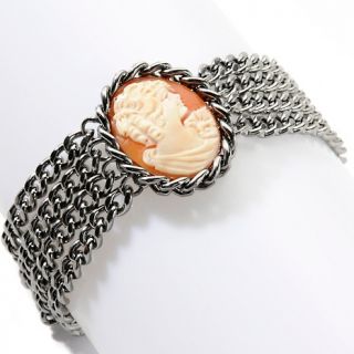 amedeo nyc tatiana multi chain cameo 7 34 bracelet d 20120208051518363