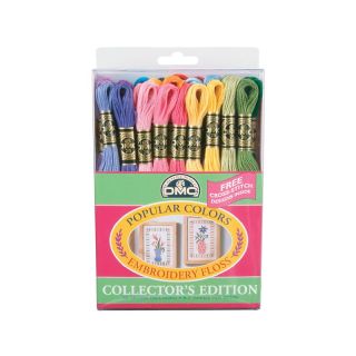 DMC Embroidery Floss Pack, Popular Colors   36 Skeins