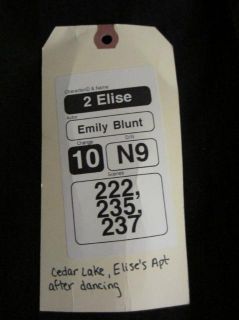 The Adjustment Bureau Elise Sellas Emily Blunt Sweater Shirt Pants Bag