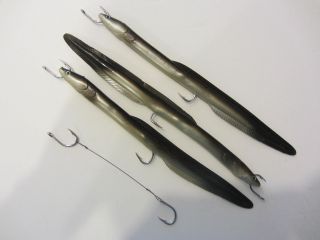 Almost Alive Soft Plastic Eels Rigged 11 Kit (3)