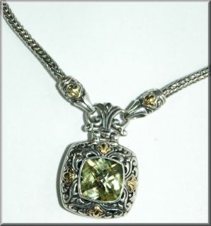 Effy Hematians Balissima Collection Green Amethyst in STERLING18K