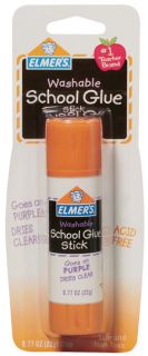 Elmers E523 Elmers E523 Elmers Washable School Glue Stick Purple