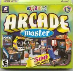eGames Arcade Master 50 Games 500 Levels Win PC New CD