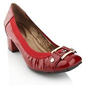 me too pearl low heel patent leather pump $ 44 95