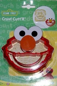  Street Elmo Crust Sandwich Bread Cutter CuttR Decorative New