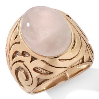 155 865 sally c treasures brazilian rose quartz bronze ring rating 41