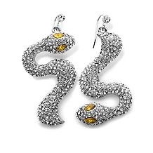  95 v by eva pave crystal snake design mesh bracelet $ 39 95 $ 69 95