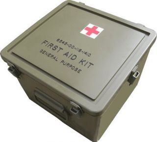  U s Military First Aid Kit Container Empty