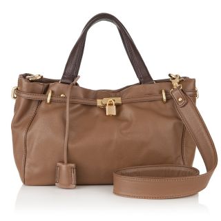  barr barr leather satchel with lock and key rating 41 $ 139 90 s h