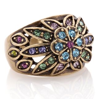 Heidi Daus This Hugs For You Crystal Accented Band Ring