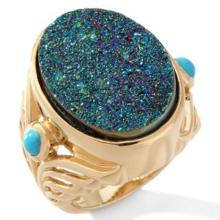  turquoise vermeil oval ring note customer pick rating 19 $ 48 97 s h