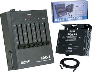 elation basic stage pak lighting control package standard item 801598