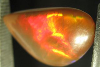 Ethiopian Wello Polished Red Crystal Opal 3 8 Ct EI325