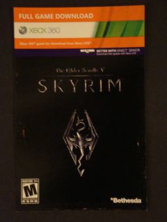 Elder Scrolls V Skyrim Full Game Download Xbox 360