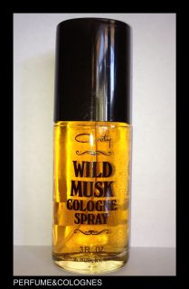 WILD MUSK COTY 3 0oz COLOGNE SPRAY NEW NO BOX Perfume Fragrance Women