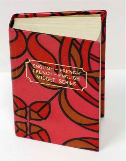 Vintage Midget Series Dictionary English French London 
