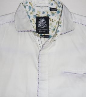 English Laundry Blaque Label 100 Cotton L s Shirt Reck White s 3XL