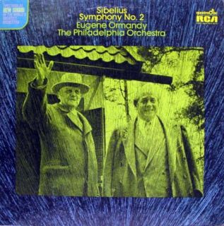 Eugene Ormandy Sibelius Symphony No 2 LP VG ARD1 0018 Quad 1973 Record