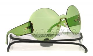 New Emporio Armani Sunglasses ea 9837 s Green 3VI4E 30th Anniversary