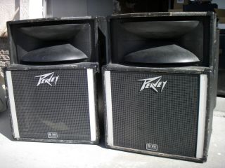  Peavey SP 2A Speakers Empty Cabinets