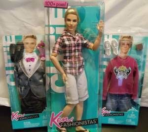 2010 Barbie Ken Fashionista Cutie Doll Lot Outfits New