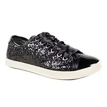 DKNY Active Waverly Leather and Nylon Sneaker