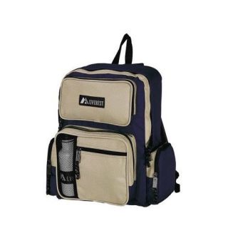Everest Backpack Model 4045 Navy with Khaki Trim Factory Brand New