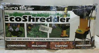  Star ES1600 Eco Shredder 14 amp Electric Chipper / Shredder / Mulcher