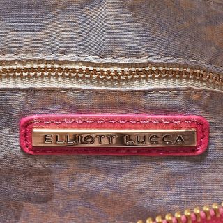 Elliott Lucca 3 Way Woven Leather Handbag and Clutch
