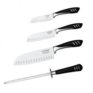 Kitchen & Food Cutlery Knife Sets Top Chef Santoku Knife Set   5