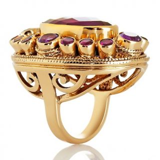 Jewelry Rings Gemstone Nicky Butler 12.30ct Purple Quartz Triplet