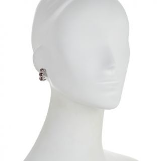 Jewelry Earrings Drop 5.64ct Dusty Rose Zircon and White Zircon