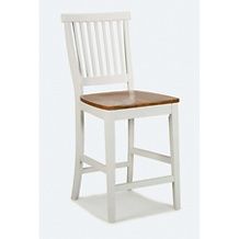 kitchen island bar stool white with oak seat $ 119 95