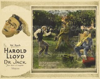 DR. JACK 1922 ★ Harold Lloyd BOXING GLOVES w/Cane BOXER Saxaphone DR