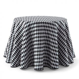  Entertaining Tableware Grandin Road 96 Round Harlequin Tablecloth