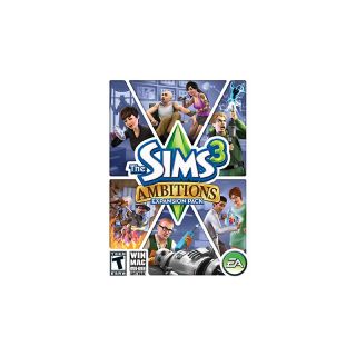 107 6929 the sims 3 ambitions expansion game pack pc mac dvd rom