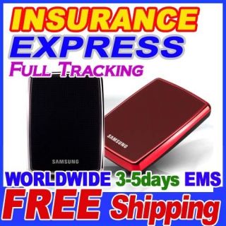 Samsung S3 External Hard Drive HDD Portable USB 3 0 500GB Red Free