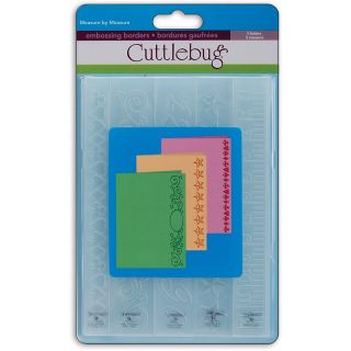 113 4732 provo craft cuttlebug embossing folder border set 5 pack