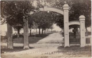  Photo Postcard of Maple Grove Cemetery in Elk Rapids Michigan