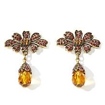 heidi daus petit jardin crystal drop earrings $ 119 95