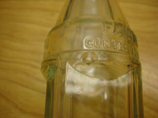 Rare Fairbury Illinois Coke Coca Cola Flat Sided Soda Bottle