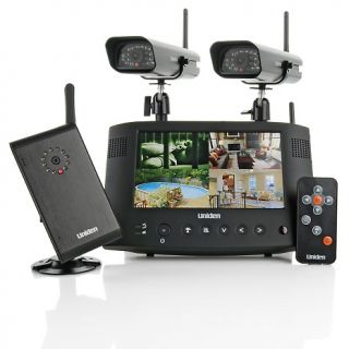 115 610 uniden uniden 3 camera indoor outdoor wireless security system