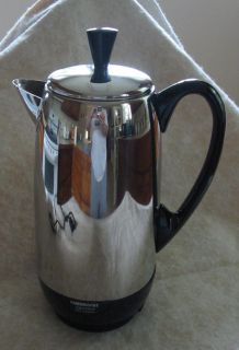 Farberware Coffee Maker Percolator 12 Cups Fully Automatic Stainless