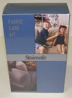 Fabric Protector Care Kit Stainsafe Cleaner New in Box