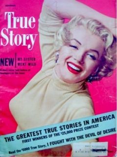 Marilyn Monroe Magazine True Story 1951 RARE Golden Dreams Calendar
