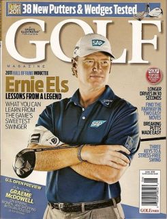 Golf Magazine Ernie ELS U s Open Preview June 2011 New