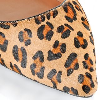 daniblack Rex Too Leopard or Tweed Pointed Toe Flat at