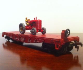  Lionel HO 0808 Tractor Matchbox No 4 Flatcar